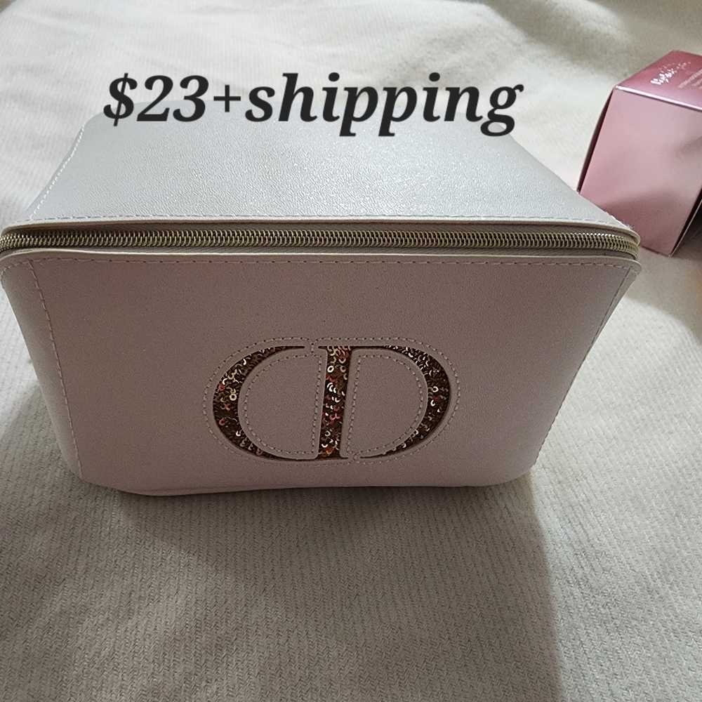 Dior makeup bag